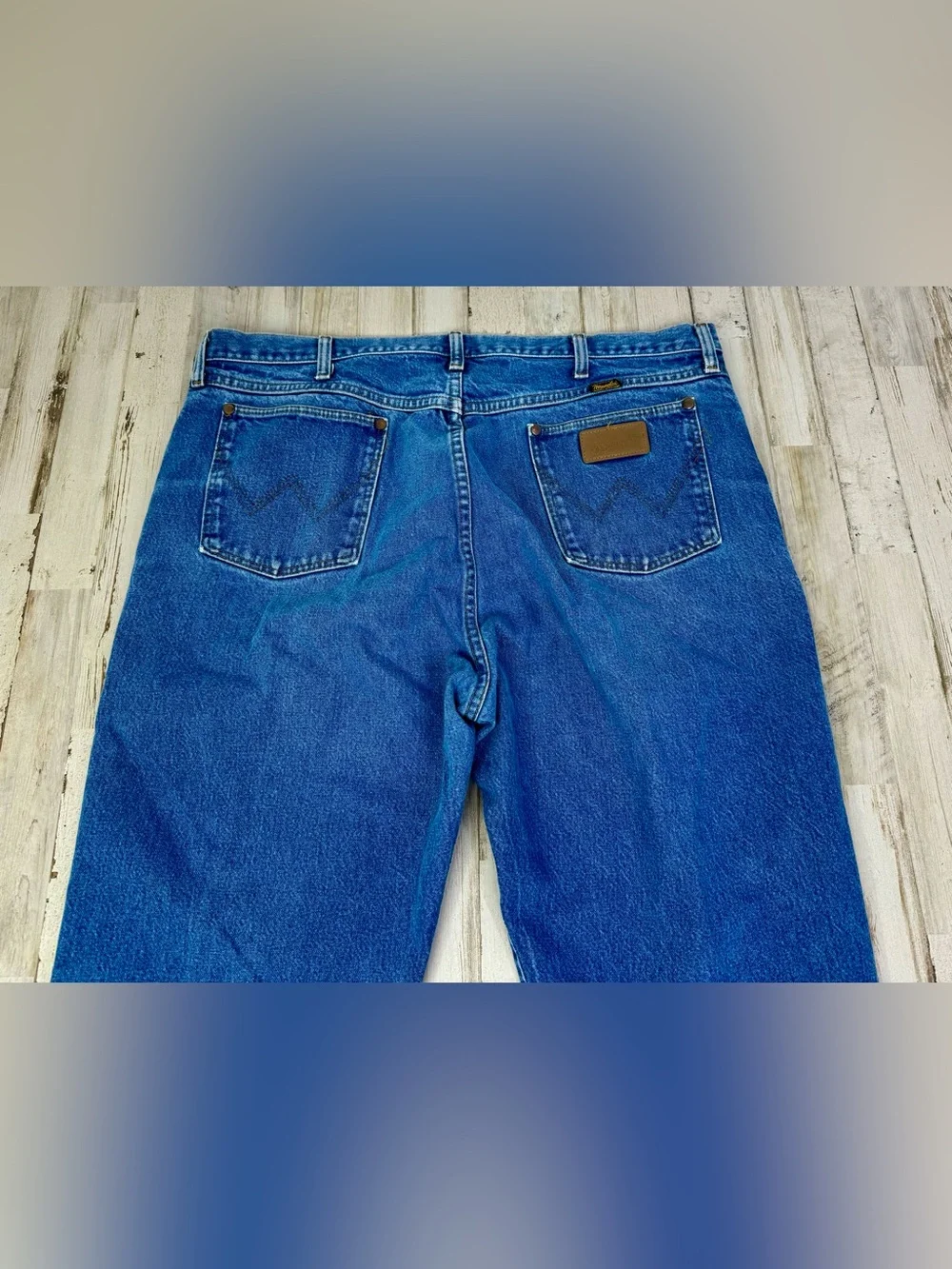 Wrangler Jeans Men's 40x36 Blue Cowboy Western Outdoors 936PWD